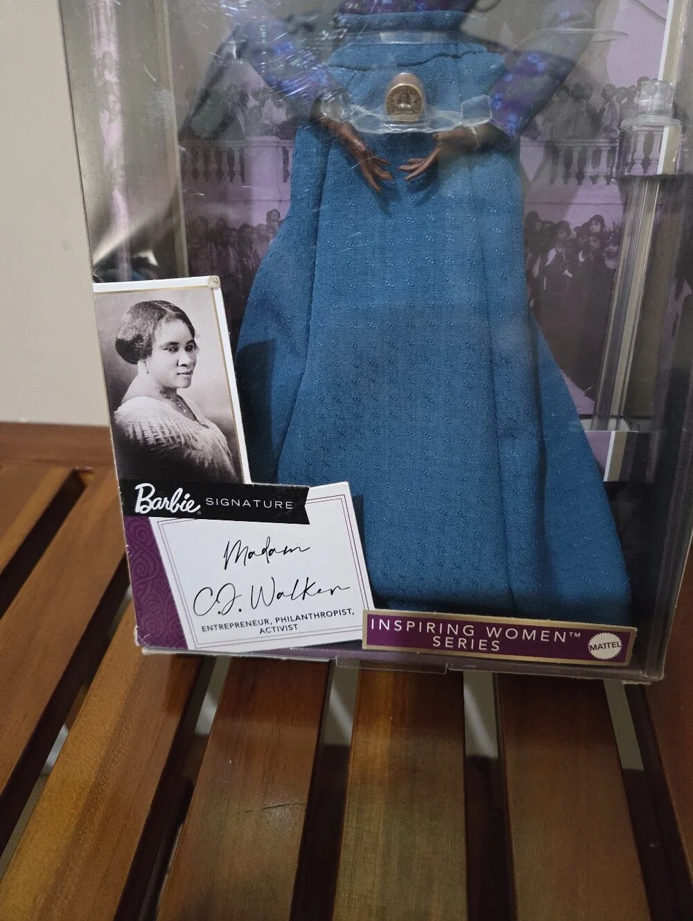 Barbie Inspiring Women Series Dolls Ida B. Wells , Madam C.J. Walker